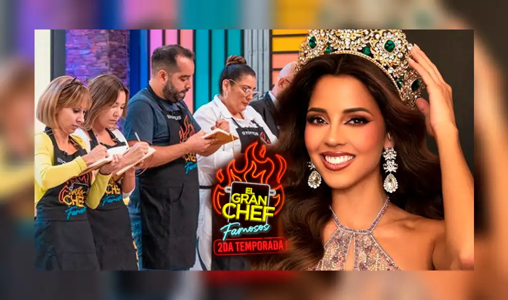 "El gran chef: famosos 2" se estrenó el mismo día de la coronación de Luciana Fuster. Foto: composición LR/”El gran chef: famosos”/Instagram/Luciana Fuster