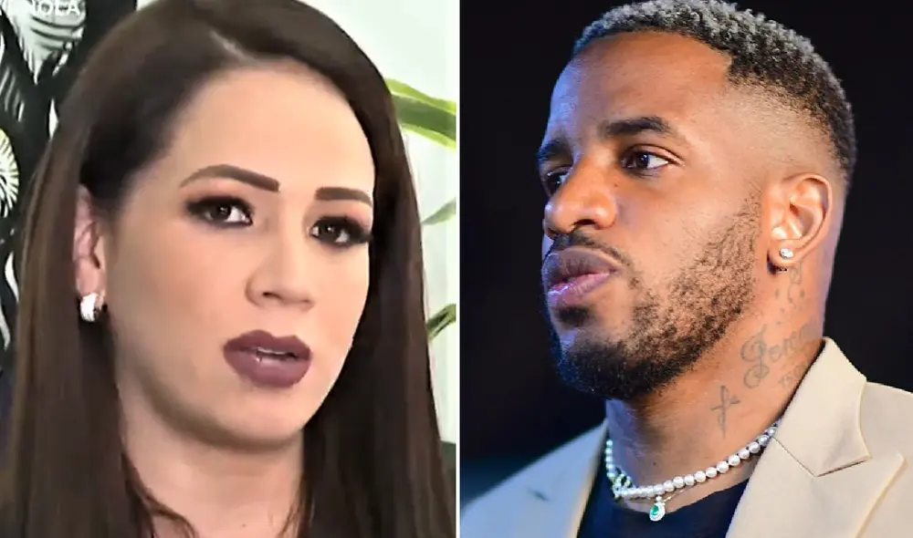 Melissa Klug sostuvo que Jefferson Farfán está rodeado de gente que lo está aconsejando mal. Foto: composición LR/América TV/Instagram/Jefferson Farfán - Video: América TV