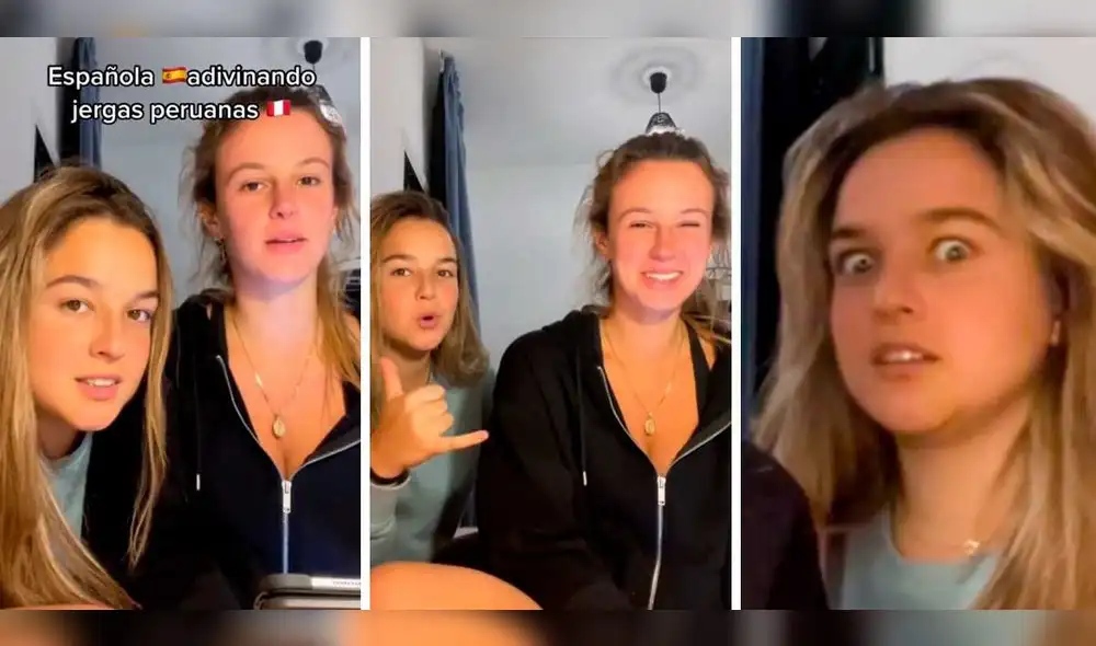 Peruana le informó a su amiga española acerca de algunos términos que utilizan en el Perú. Foto: composición LR / TikTok / @arianna_porcella Peruana le informó a su amiga española acerca de algunos términos que utilizan en el Perú. Foto: composición LR / TikTok / @arianna_porcella