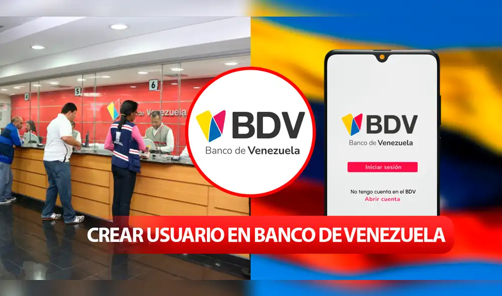 Conoce cómo crear tu usuario en Banco de Venezuela. Foto: Confidencial Colombia/Noticias Barquisimeto/Banco de Venezuela/Economía venezolana Conoce cómo crear tu usuario en Banco de Venezuela. Foto: Confidencial Colombia/Noticias Barquisimeto/Banco de Venezuela/Economía venezolana