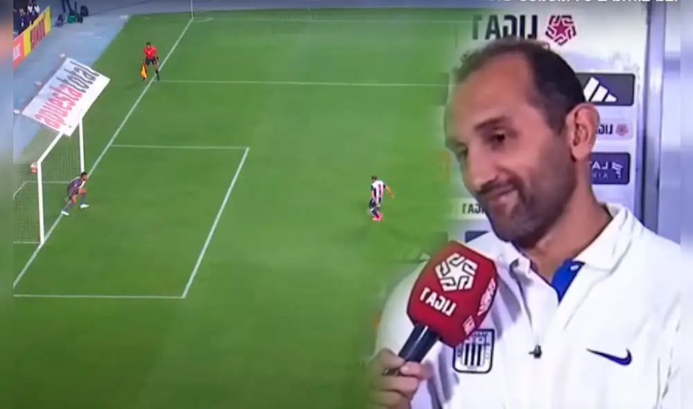 Hernán Barcos llegó a Alianza Lima en el 2021. Foto: composición LR/Liga 1 -Video: Liga 1