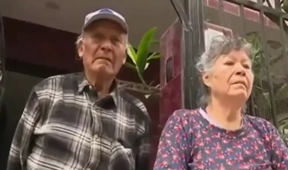 Los adultos mayores piden que no los boten de su hogar. Foto: captura ATV - Video: ATV Los adultos mayores piden que no los boten de su hogar. Foto: captura ATV - Video: ATV