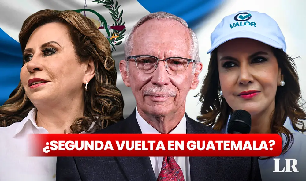 Con casi dos docenas de candidatos presidenciales para estas Elecciones Guatemala 2023, es casi un hecho una segunda vuelta. Foto: composición LR/AFP