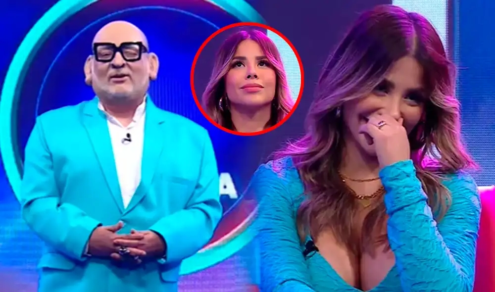 Gabriela Serpa estará sentada junto a Alfredo Benavides en el divertido sketch "El valor de la verdura". Foto: Composición LR  / Captura ATV