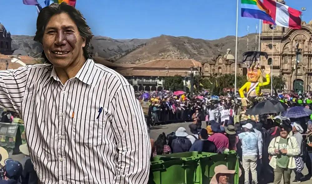 César Aguilar aseguró que presentará un documento por considerar que se atenta contra la libertad de expresión. Foto: composición LR Alvaro Lozano/ Colectivo Todas Las Sangres - Video: Twitter/César Aguilar