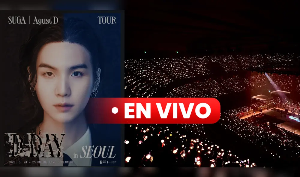 Suga de BTS deleitó a miles de fans en concierto "D-Day en Seúl". Foto: composición LR/Hybe