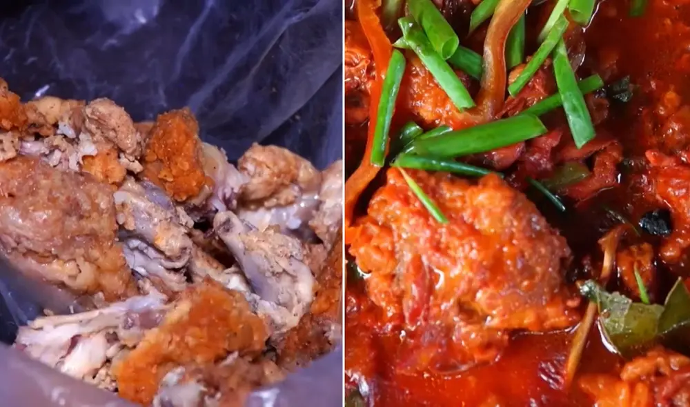 "Pagpag", el plato filipino hecho en base a basura. Foto: Composición La República "Pagpag", el plato filipino hecho en base a basura. Foto: Composición La República