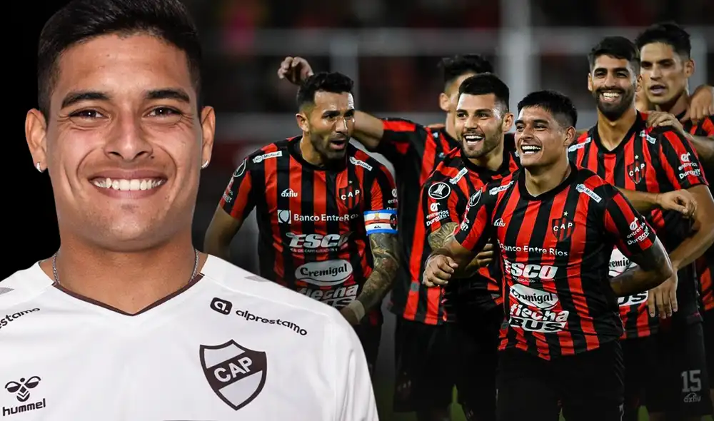 Juan Cruz Esquivel sabe lo que es jugar en la primera división de Argentina. Foto: composición LR / Platense / Patronato Juan Cruz Esquivel sabe lo que es jugar en la primera división de Argentina. Foto: composición LR / Platense / Patronato