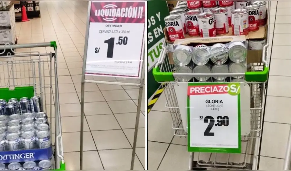 Conoce las promociones que supermercados de Lima te traen a precios de remate. Entérate dónde comprar. Foto: composición LR/captura de TikTok/Concupón