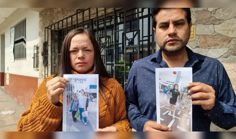 Los padres piden a su menor hija que vuelva. Foto: Paolo Zegarra/La República