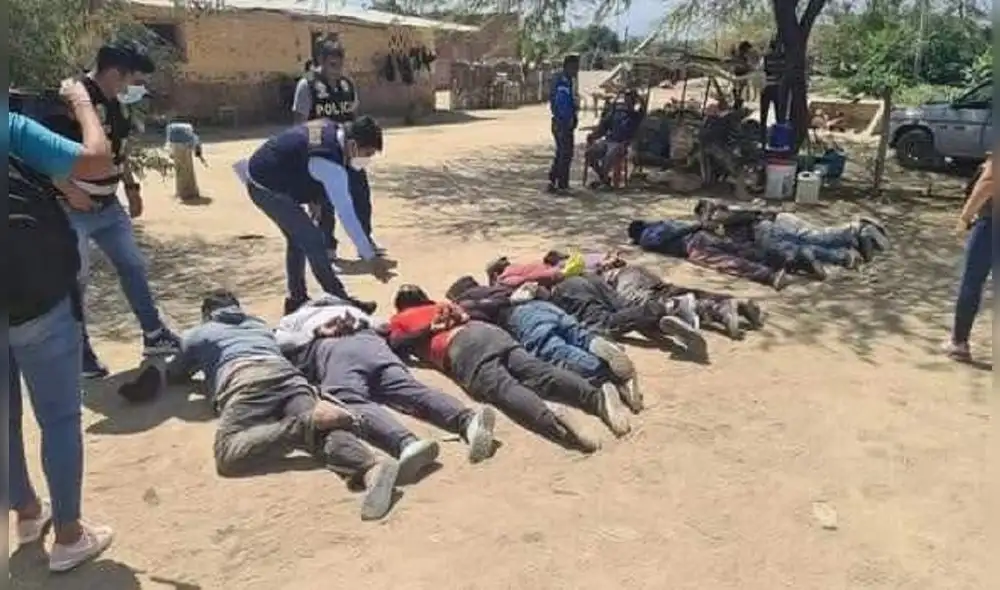 Capturan a integrantes de presunta red criminal. Foto: Chiclayo al Día Capturan a integrantes de presunta red criminal. Foto: Chiclayo al Día