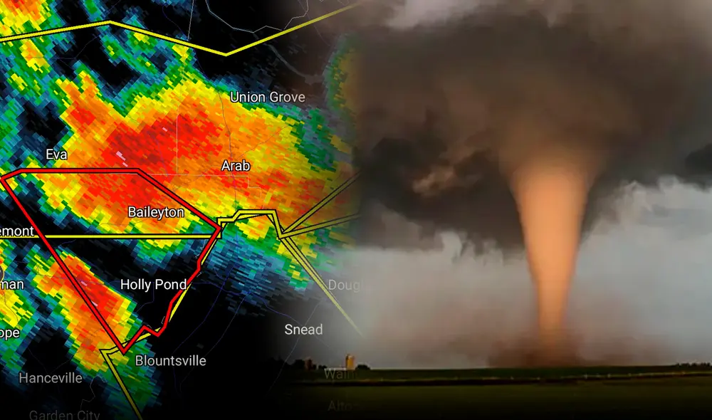 Conoce cuáles serán los estados afectados y hasta cuándo durará la alerta de tornado en EE. UU. Foto: composición LR/CNN/referencial Conoce cuáles serán los estados afectados y hasta cuándo durará la alerta de tornado en EE. UU. Foto: composición LR/CNN/referencial