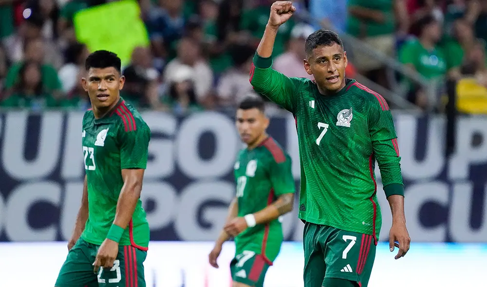México vence a Honduras en el primer tiempo de este partido por Copa Oro 2023. Foto: selección nacional México vence a Honduras en el primer tiempo de este partido por Copa Oro 2023. Foto: selección nacional