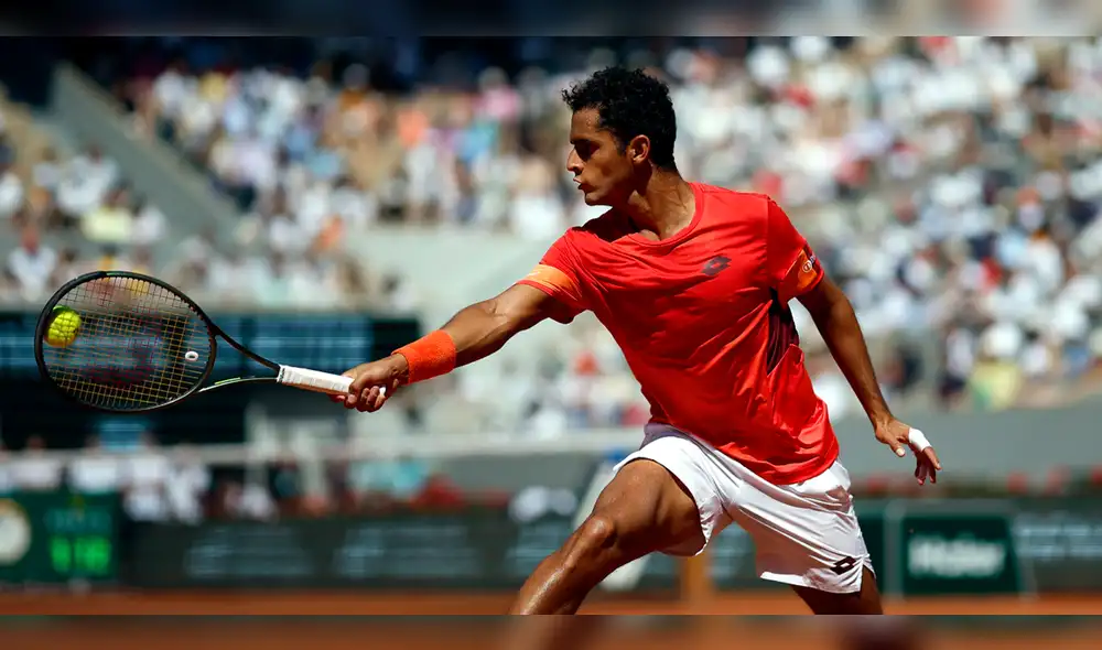 Juan Pablo Varillas llegó hasta la cuarta ronda del Roland Garros 2023. Foto: EFE