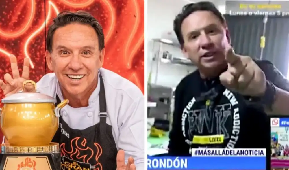 ¿Se le subieron los humos? Ricardo Rondón arremete contra reportera cuando hacía secuencia en dominical de Latina. Foto: composición LR/El gran chef: famosos/Instagram/Captura Latina ¿Se le subieron los humos? Ricardo Rondón arremete contra reportera cuando hacía secuencia en dominical de Latina. Foto: composición LR/El gran chef: famosos/Instagram/Captura Latina