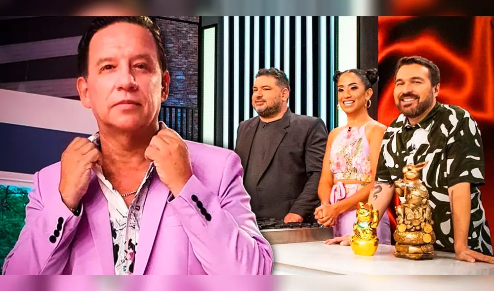 Ricardo Rondón no quiso estar en "El gran chef: famosos", pero cambió de opinión. Foto: composición LR/ captura de Latina
