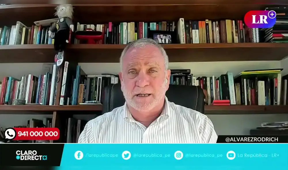 Augusto Álvarez Rodrich comenta la desaprobación de Boluarte. Foto/Video: LR+