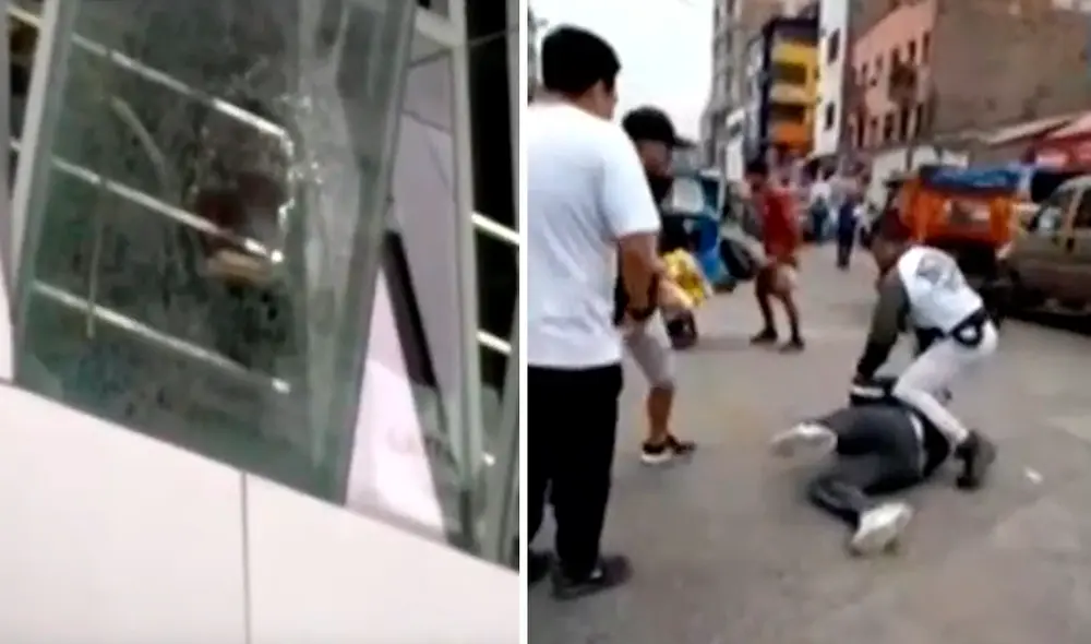 Uno de los 3 ladrones fue capturado por la PNP. Foto: composición LR/Canal N/Canal N Uno de los 3 ladrones fue capturado por la PNP. Foto: composición LR/Canal N/Canal N