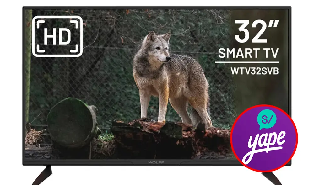 Aprovecha la oferta de Yape y consigue una Smart TV a un muy buen precio. Foto: composición LR/Coolbok/Yape