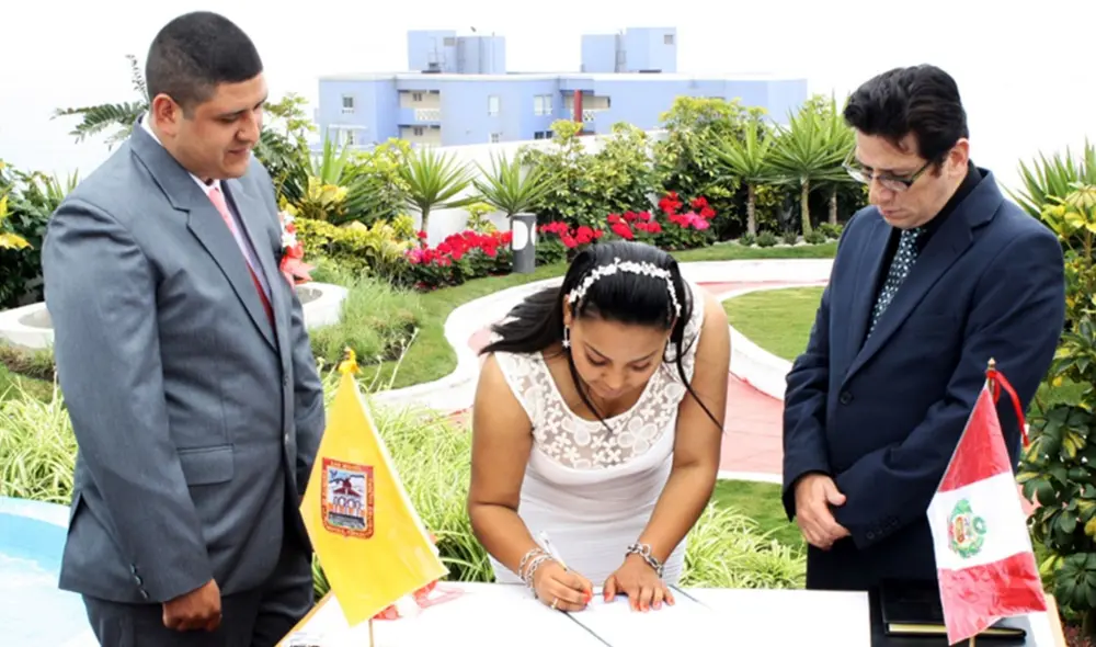 Así podrás comprobar si una persona está casada en el ámbito civil. Foto: Andina