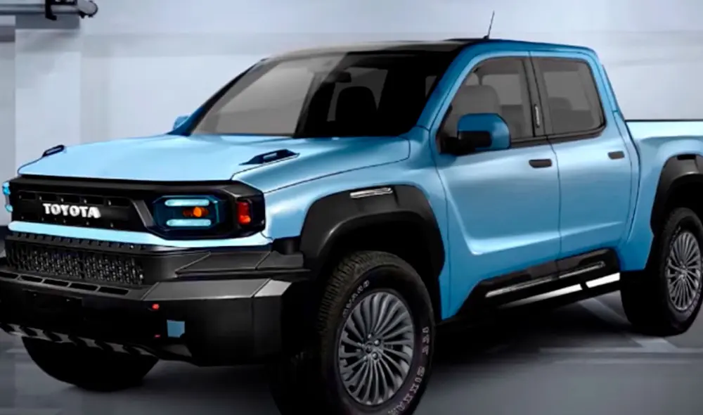 Toyota lanzará su nueva pick-up más económica del mercado. Foto: Toyota