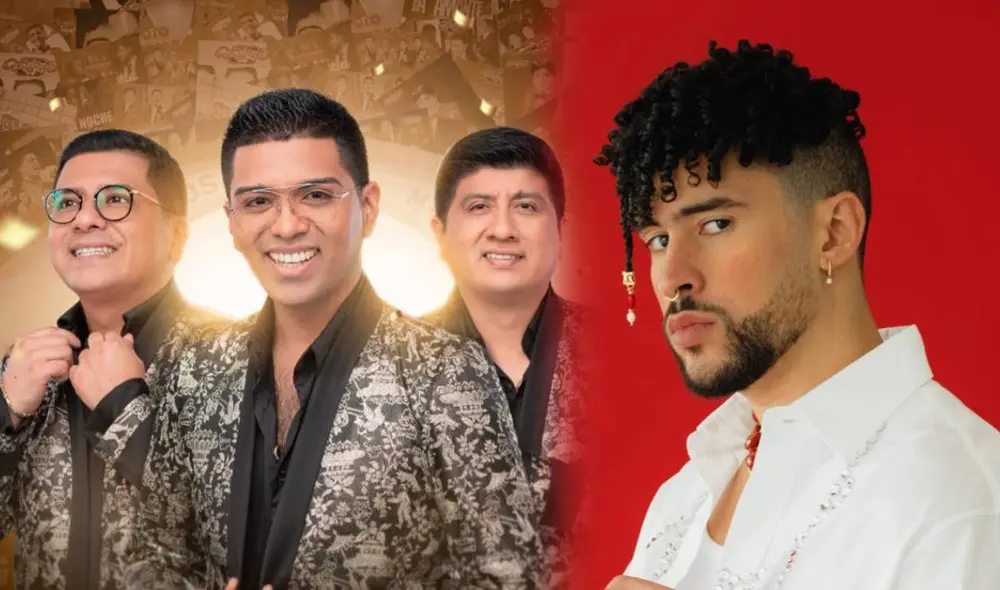 Bad Bunny y Grupo 5 se convierten en tendencia en YouTube. Foto: composición LR/ Facebook/ Grupo 5/ Bad Bunny Bad Bunny y Grupo 5 se convierten en tendencia en YouTube. Foto: composición LR/ Facebook/ Grupo 5/ Bad Bunny