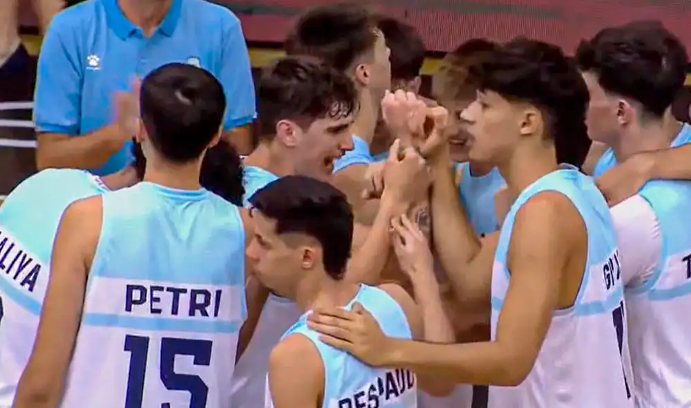 Argentina derrotó a Corea del Sur y logra la tercera casilla en el Grupo C. Foto: DSports 2