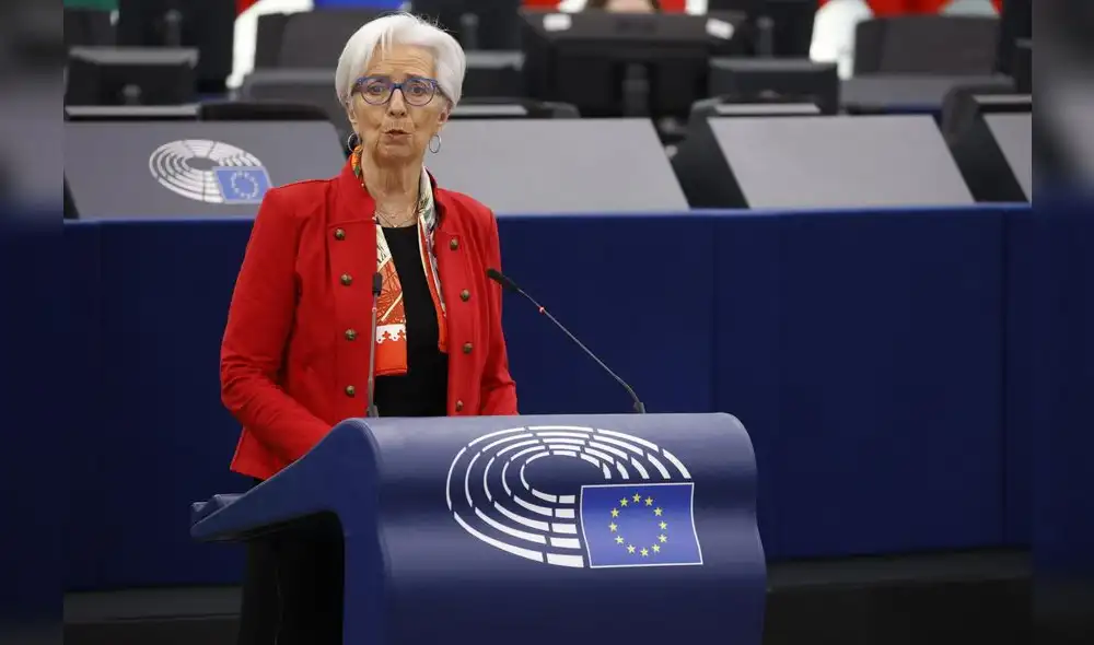 El BCE "continuará" con las subidas de tasas de interés en julio, afirmó Lagarde. Foto: EFE El BCE "continuará" con las subidas de tasas de interés en julio, afirmó Lagarde. Foto: EFE