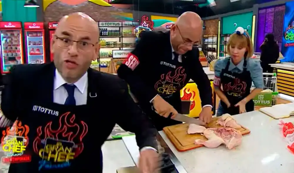 Peter Arévalo y Belén Estévez han creado un fuerte vínculo en "El gran chef: famosos". Foto: captura/Latina