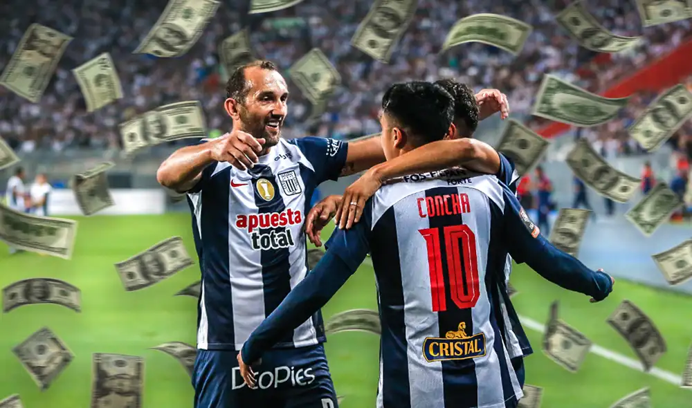 Alianza Lima obtuvo una gran suma de dinero en su participación en Copa Libertadores 2023. Foto: composición LR