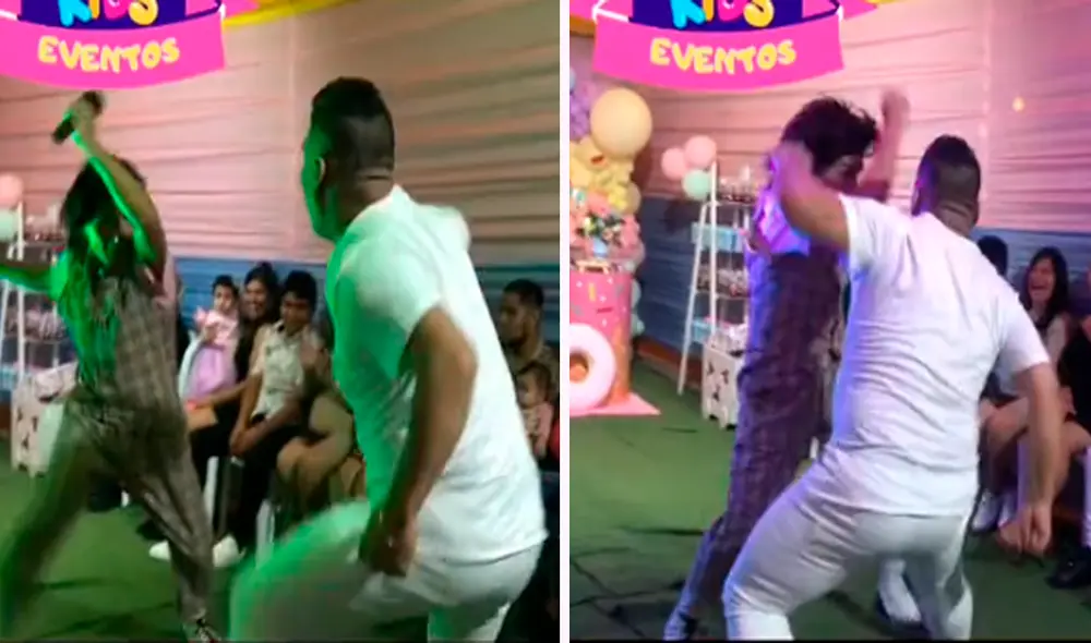 El papá no se amilanó y se animó a bailar una pegajosa saya. Foto: composición LR/@Showderubilu05/TikTok El papá no se amilanó y se animó a bailar una pegajosa saya. Foto: composición LR/@Showderubilu05/TikTok