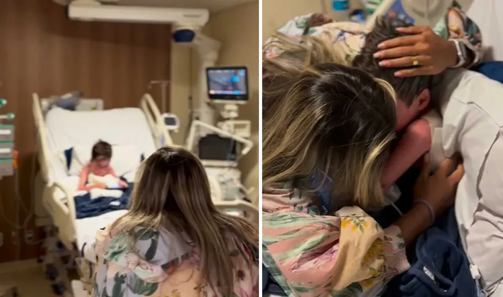 El emotivo reencuentro, registrado en Brasil, ya alcanza las más de 12 millones de vistas. Foto: composición LR/captura @tayanegandra/Instagram - Video: @tayanegandra/Instagram