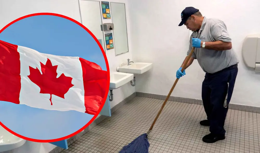 Conoce en qué ciudades de Canadá brindan los mejores sueldos para los trabajadores de limpieza. Foto: composición LR/EFE Conoce en qué ciudades de Canadá brindan los mejores sueldos para los trabajadores de limpieza. Foto: composición LR/EFE