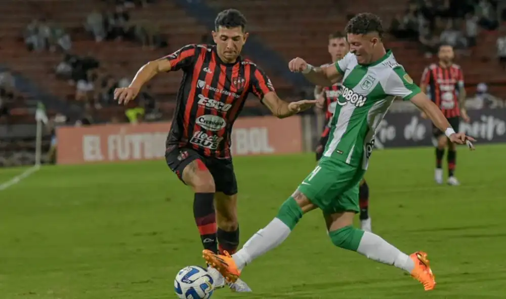 Atlético Nacional fue el primer rival de Patronato en una Copa Libertadores. Foto: Patronato