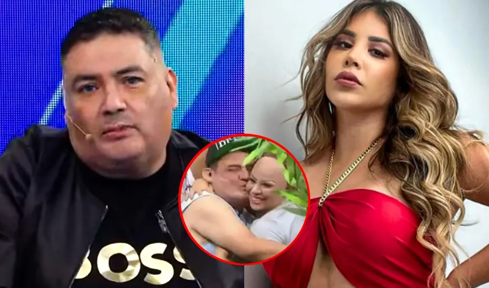 Gabriela Serpa y Alfredo Benavides han sido vinculados sentimentalmente. Ambos artistas trabajan en el programa "JB en ATV". Foto: composición LR/captura de ATV/captura de Instagram