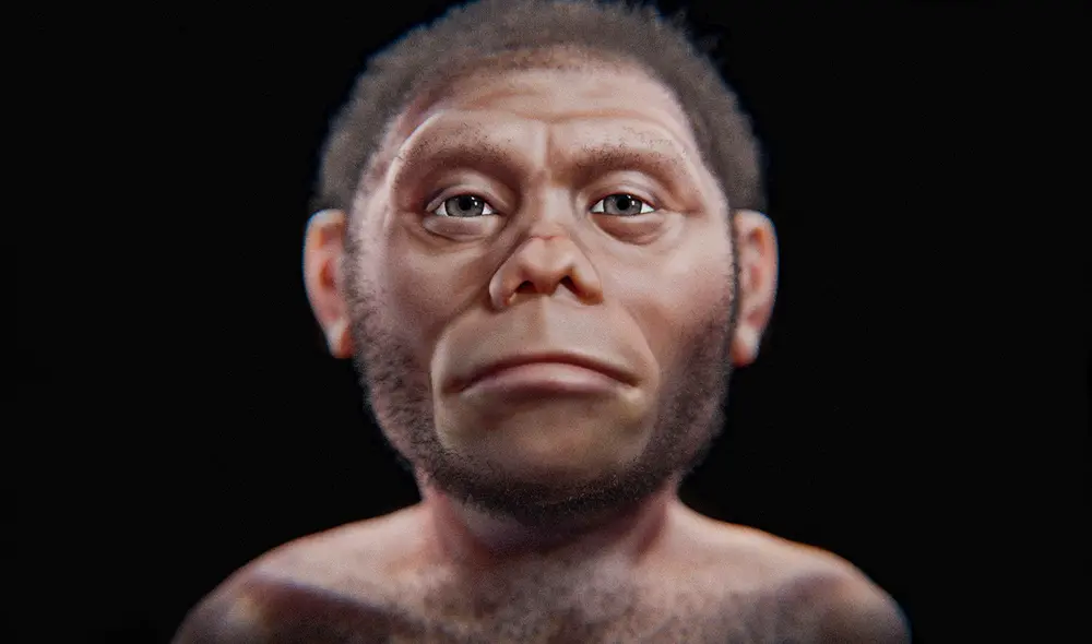 Representación artística del Homo floresiensis, también conocido como el Hobbit. Foto: Cícero Moraes