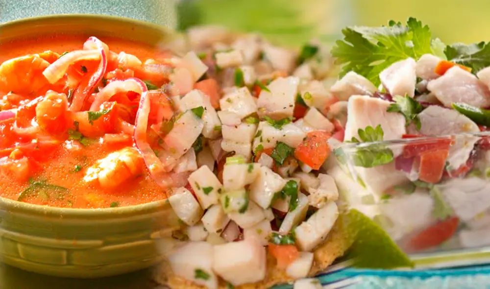 Estos son los ceviches que se comen en México, Colombia y Chile. Foto: composición/Cevicheweb