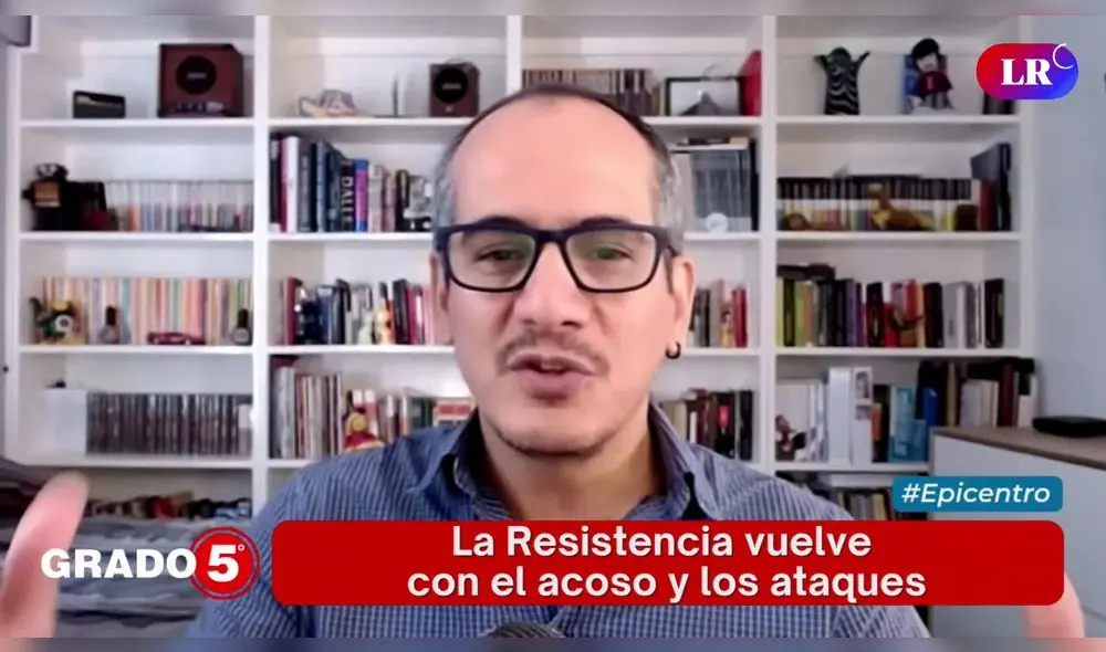 David Gómez Fernandini se refirió a Perú Libre y Fuerza Popular. Foto/Video: LR+ David Gómez Fernandini se refirió a Perú Libre y Fuerza Popular. Foto/Video: LR+