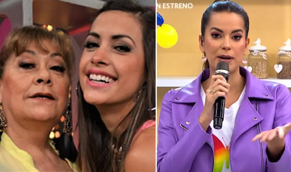Valeria Piazza se refirió a las declaraciones de la mamá de Milett Figueroa y sostuvo que se malinterpretaron sus comentarios. Foto: composición LR/difusión/América TV Valeria Piazza se refirió a las declaraciones de la mamá de Milett Figueroa y sostuvo que se malinterpretaron sus comentarios. Foto: composición LR/difusión/América TV