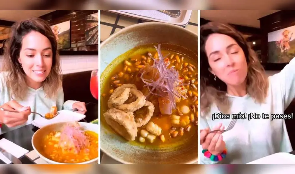 Mexicana se alegra y baila tras probar ceviche peruano. Foto: composición LR/ TikTok / @ode_ruiz Mexicana se alegra y baila tras probar ceviche peruano. Foto: composición LR/ TikTok / @ode_ruiz