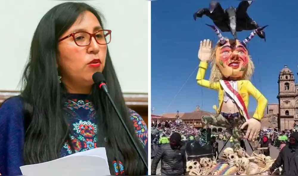 Ruth Luque se pronunció por la escultura "La descarada". Foto: composición LR Fabrizio Oviedo/ Colectivo Todas las Sangres Ruth Luque se pronunció por la escultura "La descarada". Foto: composición LR Fabrizio Oviedo/ Colectivo Todas las Sangres