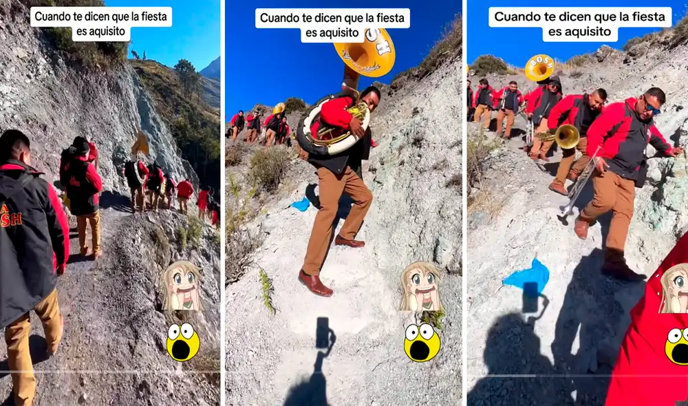 El video del peculiar episodio llamó la atención de miles de usuarios en TikTok. Foto: composición LR/TikTok/@BandaBoshoficial El video del peculiar episodio llamó la atención de miles de usuarios en TikTok. Foto: composición LR/TikTok/@BandaBoshoficial