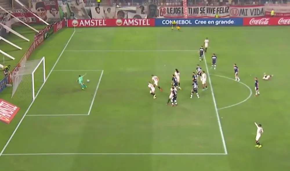 Universitario se está metiendo al repechaje de la Copa Sudamericana. Foto: ESPN