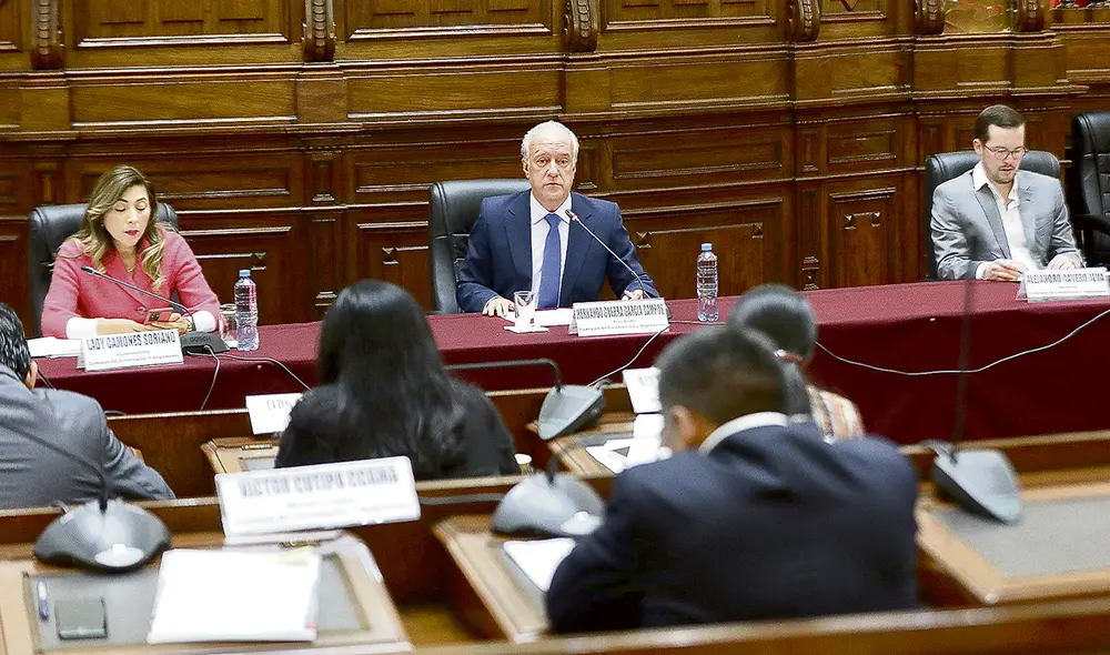 Congreso. Hernando Guerra deja la presidencia de la Comisión de Constitución. Un sector de Fuerza Popular busca incluirlo en la nueva Mesa Directiva. Foto: difusión