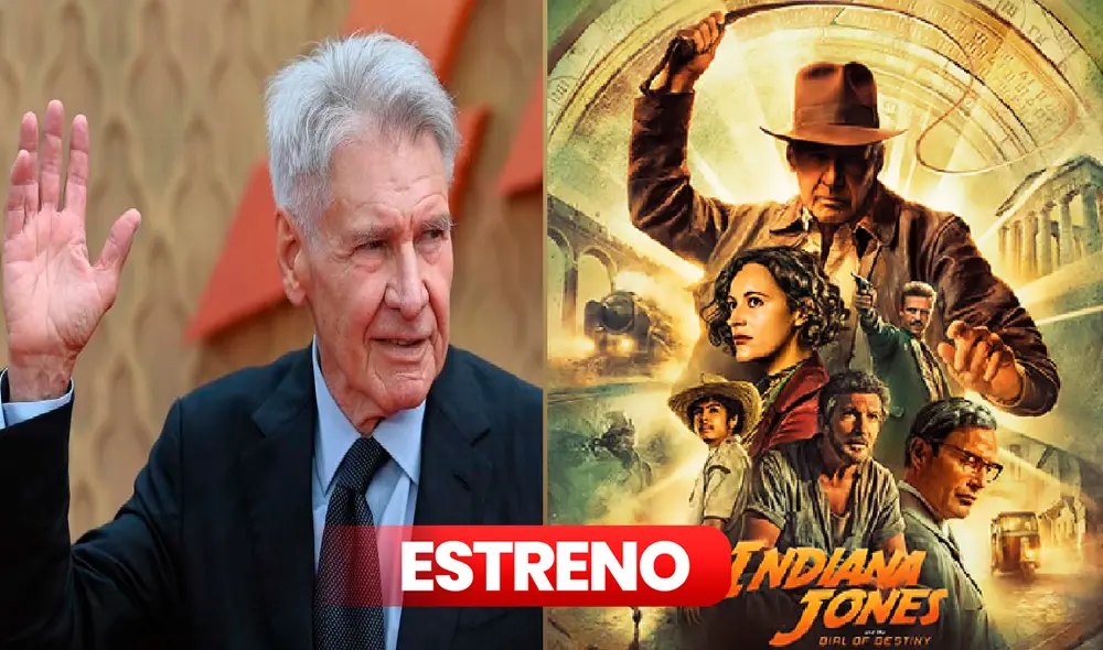 La última película de Harrison Ford como Indiana Jones se estrena hoy en cines y próximamente ONLINE. Foto: composición LR/Heraldo de Aragón/Lucasfilm La última película de Harrison Ford como Indiana Jones se estrena hoy en cines y próximamente ONLINE. Foto: composición LR/Heraldo de Aragón/Lucasfilm