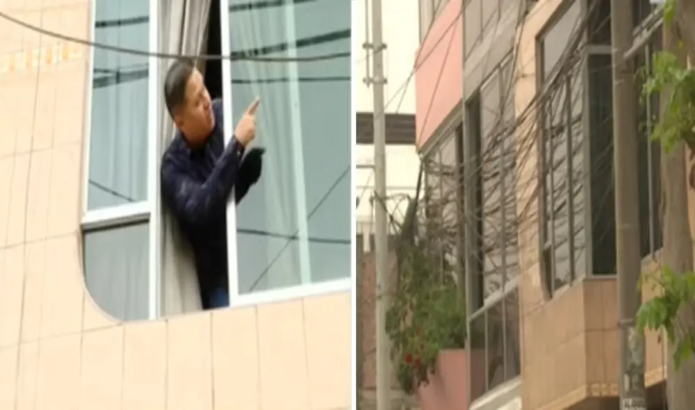 Vecinos de la zona se quedaron sin servicio de cable e internet. Foto: composición LR/capturas de Panamericana - Video: Panamericana