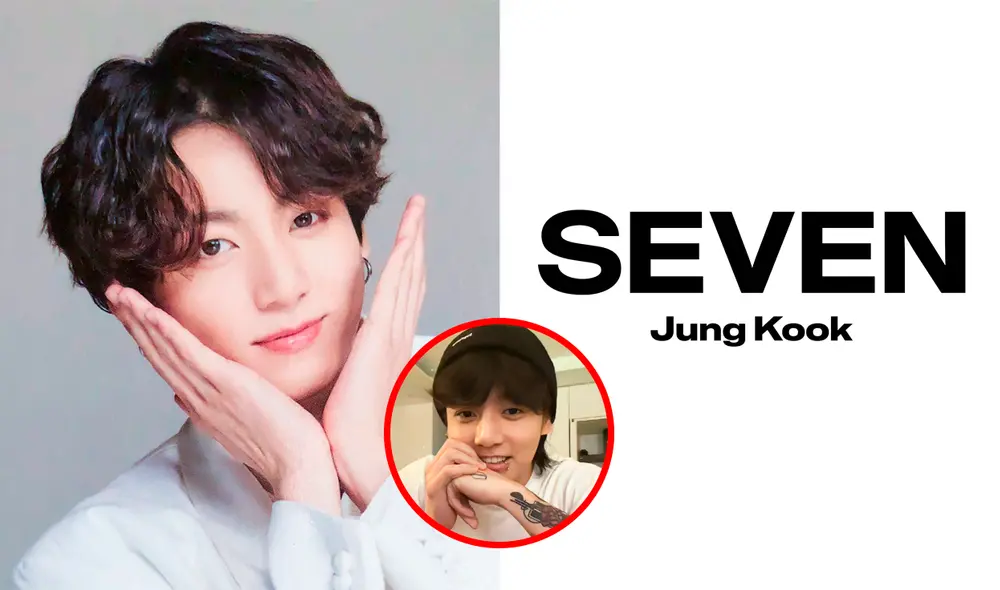 Jungkook, de BTS, confirmó debut musical con "SEVEN". Foto: composición LR/BIGHIT/Twitter @boraboravie