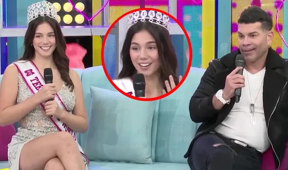 Gaela Barraza reveló, además, que le gustaría estudiar en el extranjero. Foto: composición LR/Willax Tv - Video: Willax TV