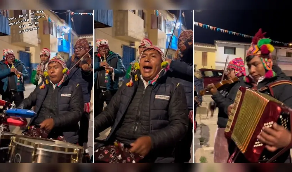 La agrupación de Cusco impresionó con la voz del músico. Foto: composición LR/TikTok/@ninamontbe La agrupación de Cusco impresionó con la voz del músico. Foto: composición LR/TikTok/@ninamontbe