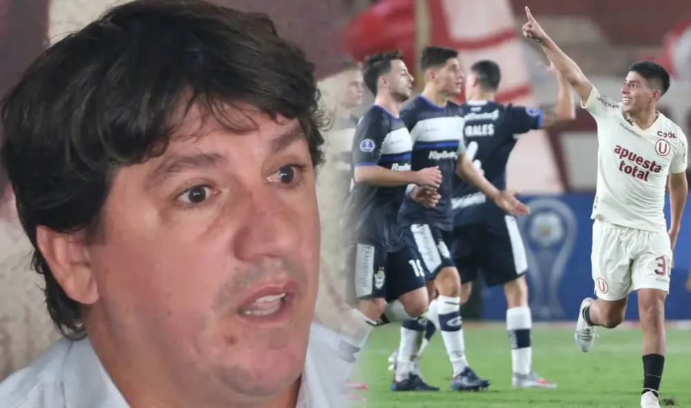 Ferrari resaltó la clasificación de la 'U' y arremetió contra jugadores de Gimnasia. Foto: composición LR/EFE Ferrari resaltó la clasificación de la 'U' y arremetió contra jugadores de Gimnasia. Foto: composición LR/EFE